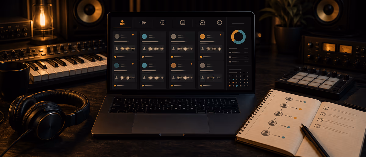 Panduan praktis: CRM untuk lead artis