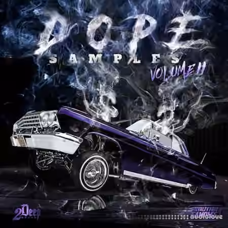 2Deep Dope Samples Vol 2 [WAV] - Sample Pack Artwork
