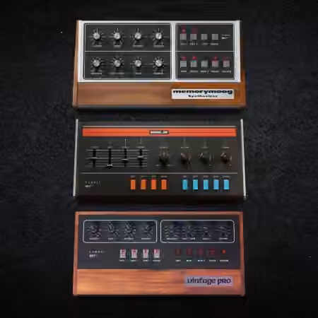 AIR Music Technology Fabric Vintage Synths Vol.1 v1.0.0.35 [MacOSX] - Sample Pack Artwork