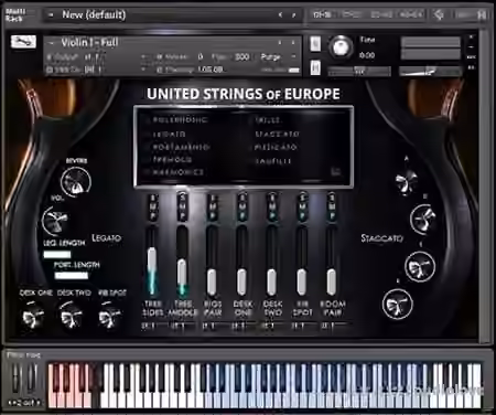 Auddict United Strings of Europe First Violins [KONTAKT]