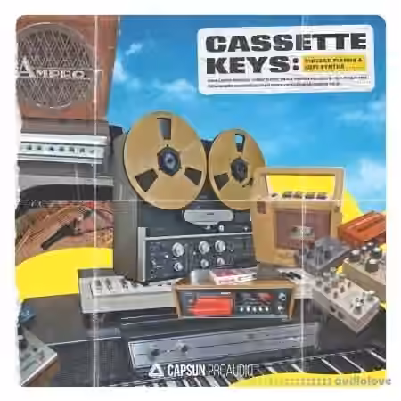 Capsun ProAudio Cassette Keys Vintage Pianos And Lofi Synths [WAV]