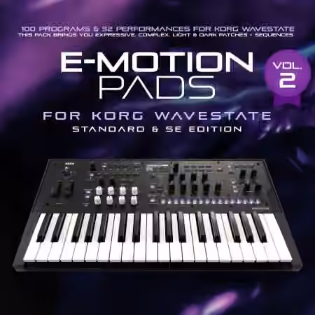 co5ma Korg Wavestate Sound Bank e-Motion Pads Vol.2 [Synth Presets]