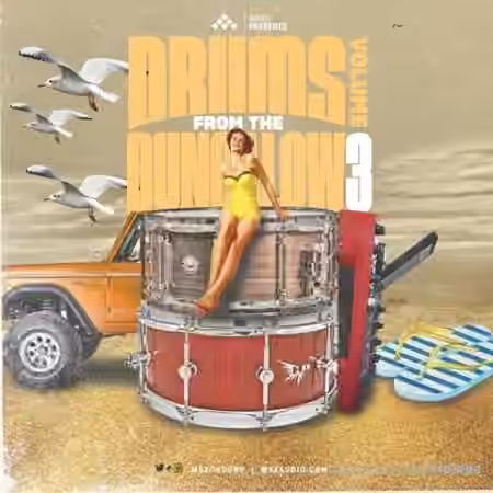 MSXII Sound Design Drums From The Bungalow Vol.3 [WAV]