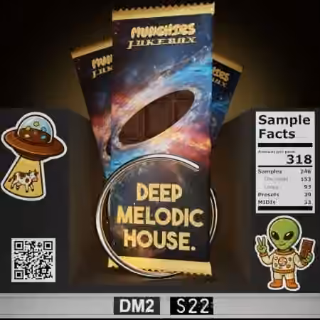 Munchies Jukebox Deep Melodic House Sample Pack Vol.2 [WAV, MiDi, Synth Presets] - Sample Pack Artwork