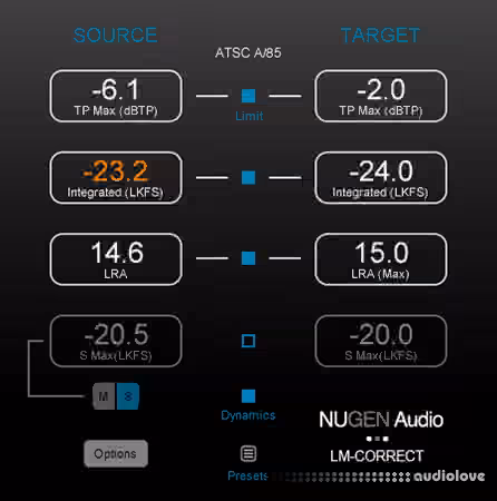 NuGen Audio LM-Correct v2.10.0.1 / v2.8.0.8 [WiN, MacOSX]