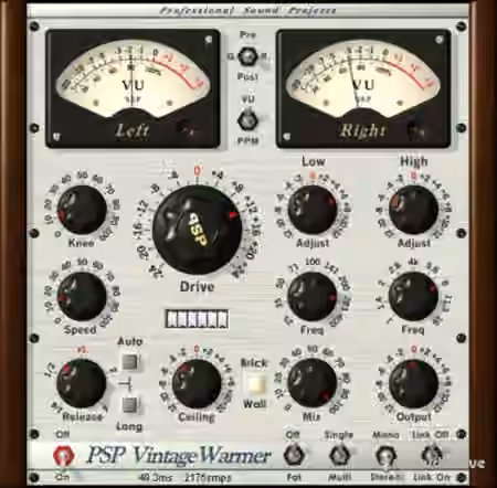 PSPaudioware PSP VintageWarmer2 v2.6.0 [MacOSX]