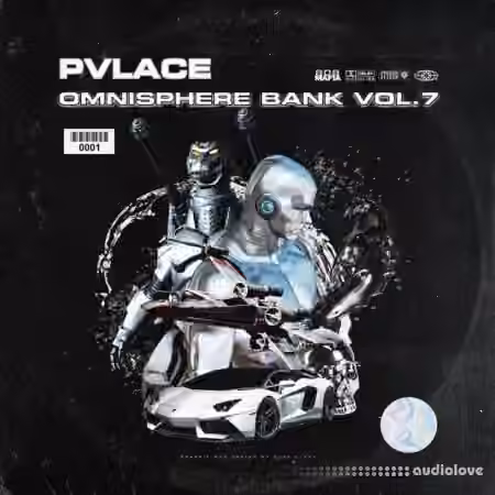 PVLACE 808 Mafia Omnisphere Bank Vol.7 [Synth Presets] - Sample Pack Artwork