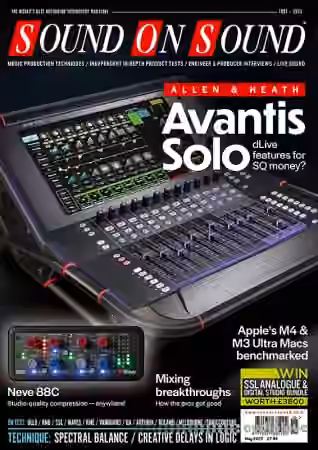 Sound On Sound UK/USA May 2025
