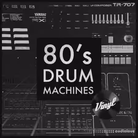 Whitenoise Records 80'S Vinyl Drum Machines [WAV]